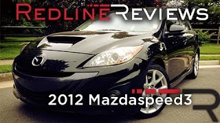 2012 Mazdaspeed3 Review Walkaround Exhaust amp Test Drive [upl. by Attem]