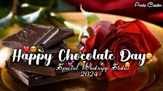 Chocolate day status 🍫  Happy Chocolate Day Status 2024  ❤️ Chocolate Day Whatsapp status [upl. by Vilberg]