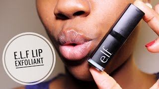 How to Use ELF Lip Exfoliator the RIGHT Way  theajawhite [upl. by Gambell]