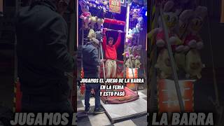 Jugamos el juego de la barra en la feria 🎡 y esto pasó ferias parquedeatracciones [upl. by Richara616]