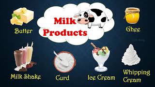 17 Milk Products  Healthy Milk Products Names  Milk Products  Dairy Products [upl. by Oz]