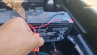 Accu 12V 7 2Ah tbv elektrische kinderauto accuauto accu kinderauto batteryreplacement kidscar [upl. by Nimocks]