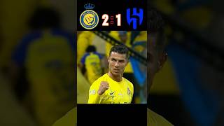 Al Nassar 🆚 Al Hilal21 Imaginary match highlights shorts football youtube ronaldo Neymar [upl. by Nuyh]