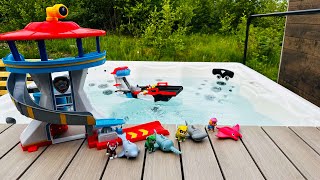 Paw Patrol Sea Patrol Toys Underwater Rescue Mission [upl. by Ermeena968]