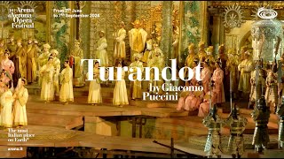 Turandot  101 Arena di Verona Opera Festival 2024  Trailer ENG  30 sec [upl. by Clyde]