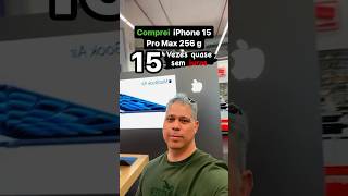 COMPRAMOS IPHONE 15 PRO MAX NA ITÁLIA 🇮🇹 [upl. by Adlev]