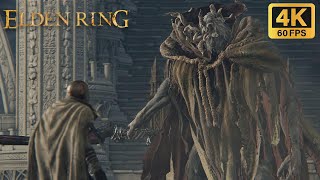 Elden Ring PC Morgott The Omen King Boss Fight 4K 60fps [upl. by Jariv]