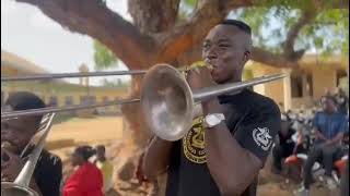 One of our best trombonist in Ghana 🇬🇭 Shining solo spotlight on our talented trombonist❤️🤩 [upl. by Turmel]