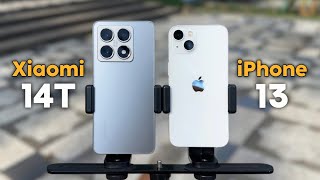 Mending Xiaomi Bang⁉️🤔 Xiaomi 14T vs iPhone 13 Camera test [upl. by Naara]