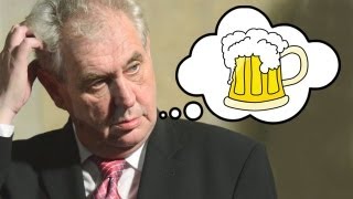 Czech president Milos Zeman drunk as a skunk [upl. by Bettencourt242]