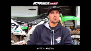 Motocross des Nations 2014  Rencontre avec léquipe de France [upl. by Atinihc]