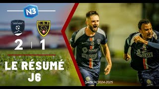 Thonon Evian Grand Genève FC vs Chambéry Savoie Foot  National 3  Le résumé [upl. by Nanyk]