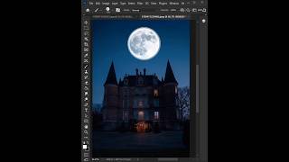 How to make a Moon Brush in Photoshop photoshop shorts [upl. by Abernon]