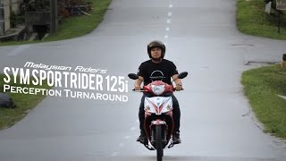 SYM Sport Rider 125i Perception Turnaround  Ep 7 [upl. by Amerak]