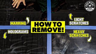 Ultimate Guide To Scratch Removal on Car Paint  Correct Marring Holograms Light amp Heavy Scratches [upl. by Johannes]