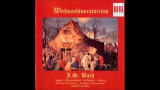 Weihnachtsoratorium  JS Bach  17  Schaut hin dort liegt im finstern Stall Chor  2Teil [upl. by Etak]