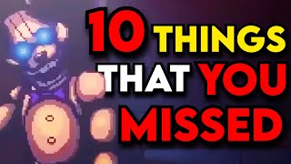 10 Things You MISSED In The FNAF INTO THE PIT TRAILER [upl. by Galvan]