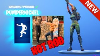 NEW PUMPERNICKEL DANCE EMOTE HOT ROD MOVIE FORTNITE BATTLE ROYALE [upl. by Clio]