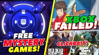 Epic Games FREE Mystery Vault Games 🤩 Xbox Is Mess Sad Update [upl. by Rosamund]