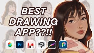 BEST drawing apps for iPad Pro  FREE✍🏻 [upl. by Wooldridge186]