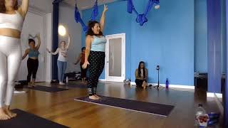 Buti Yoga Demo 15 minute cardio dance yoga core work out [upl. by Kathy]