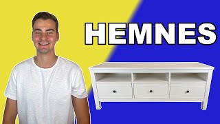 Easy to Follow Hemnes TV Bench IKEA Tutorial [upl. by Mathia]