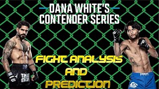 Contender Series Alberto Montes vs Carlos Calderon Fight Analysis amp Prediction Week 8 [upl. by Ledua]