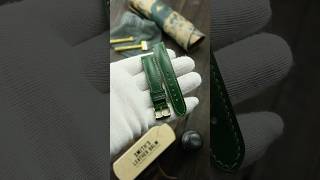 Watch Strap  Custom order  apleathergoods [upl. by Ecargyram]