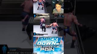 John Cena vs Randy orton vs the rock jifsun wwe johncena randyorton therock shorts [upl. by Adyahs]