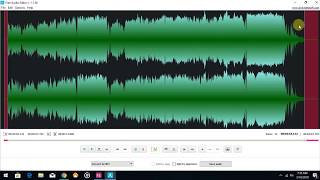 Tutorial Editting Audio using Free Audio Editor [upl. by Shultz]