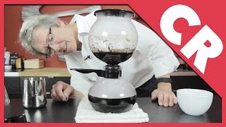 Bodum Pebo Vacuum Coffee Maker  Crew Review [upl. by Erehpotsirhc]