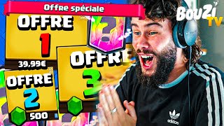 CES OFFRES ARRIVENT AU MEILLEUR MOMENT SUR CLASH ROYALE [upl. by Inaej966]