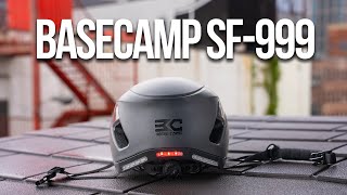 BaseCamp SF999 Smart Helmet With Turn Signals is a Great Concept That Feels Like a Prototype [upl. by Weywadt638]