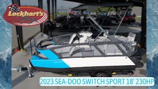 2023 SeaDoo Switch Sport 18 230hp [upl. by Ardnaxela]