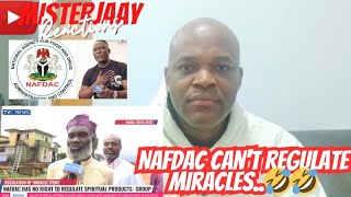 VeryDarkMan amp NAFDAC Cant Regulate Spiritual Things  Jeremiah Umoto Fufeyin Scandal [upl. by Leidba157]