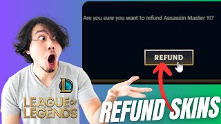 How to Refund Skins in League of Legends  Get Your RP Back lol [upl. by Andrej]