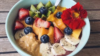 DIY Acai Bowl  Recipe [upl. by Acinonrev]