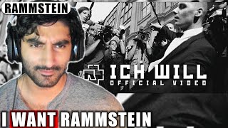 American REACTS to Rammstein  Ich Will [upl. by Annaeiluj272]