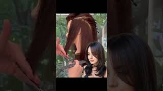 Hair haircutting youtube Videohair style youtube Videohircuthair hairsalon hairvideo hairc [upl. by Arorua]