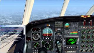 Schweizer Lets Play Flight Simulator X Von Lyon nach Genf [upl. by Cinimmod]