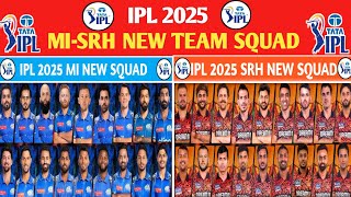 IPL 2025MISRH New Team Squad IPL 2025  IPL 2025 All Teams New Squad  Mega auction 2025 ipl2025 [upl. by Comras788]