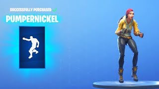 NEW PUMPERNICKEL EMOTE Fortnite Item Shop August 7 [upl. by Ogdan]