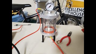 Nuclear Fusor Build Part 2 Vacuum Chamber Assembly [upl. by Elder]