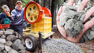 Testing CHEAPEST 5000 Chinese ROCK CRUSHER on Alibaba [upl. by Arin]