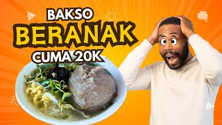 KESERUAN MENCARI BAKSO BERANAK HARUS MELEWATI JEMBATAN GANTUNG [upl. by Ahsikym]