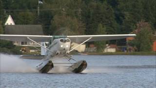 CANADA atterrissage hydravion au ralenti [upl. by Schaffer553]