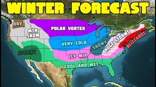 Winter 20232024 Forecast  Extremely Cold and Snowy for East [upl. by Prussian]