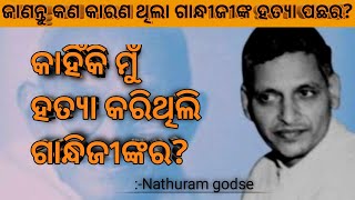 The real reason why nathuram godse killed Mahatma Gandhiin odianathuramgodse mahatmagandhi [upl. by Skeie]