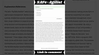 SAFeAgilist Exam Questions  Leading SAFe 60 Agilist  Certified SAFe Agilist  Scrum Exam [upl. by Bruell]