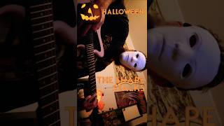 THE SHAPE STALKS halloween johncarpenter michaelmyers guitarcover horror [upl. by Olson]